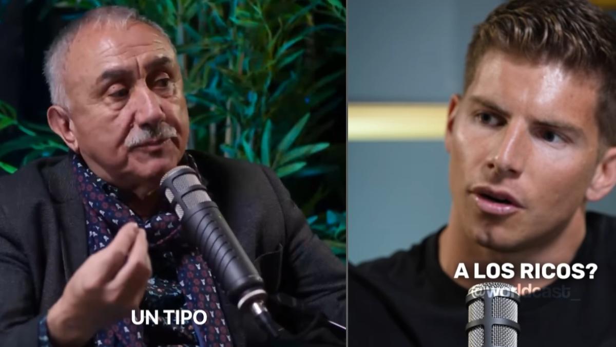 La conversation tendue entre Pedro Buerbaum et Pepe Álvarez, leader de l'UGT : « Comment le secteur public vole-t-il le secteur privé ?