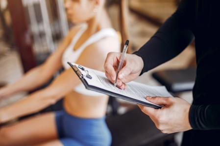 Examen physique pour être la police