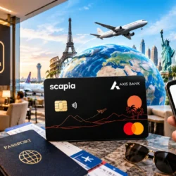 La carte de crédit Axis Bank Scapia est lancée : vérifiez l&rsquo;accès au salon, les récompenses UPI, les avantages et les frais de change